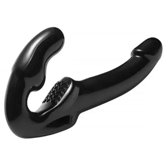 Revolver Strapless Strap-On Double End Pegging Anal Clitoral G-Spot Dildo