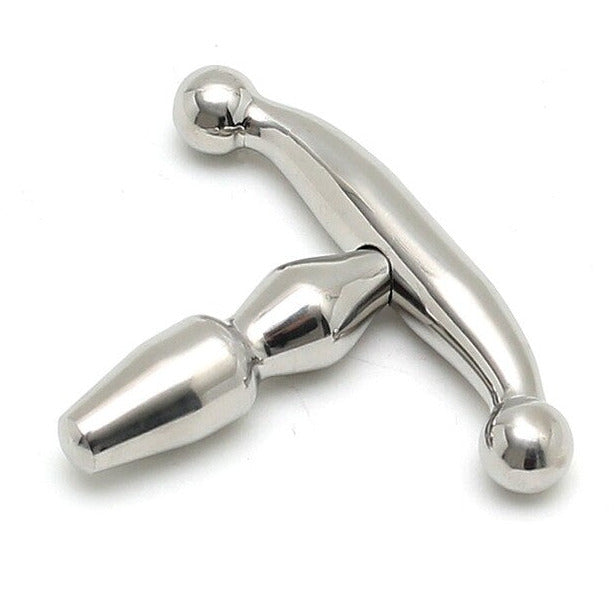 Rimba Bondage Play Small Stainless Steel Urethral Penis Plug CBT