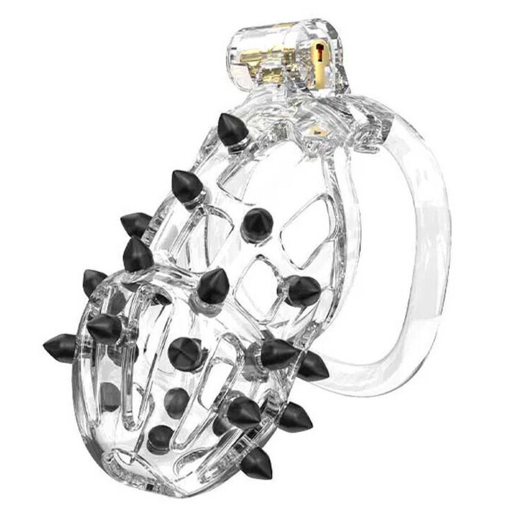 Rimba P-Cage PC09 Medium Male Spiked Chastity Cage Bondage BDSM Fetish Sissy