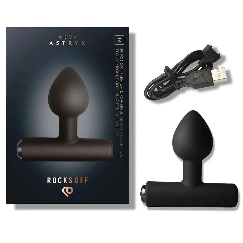 Rocks Off Nova Astryx Male Prostate Massager Anal Vibrator Butt Plug