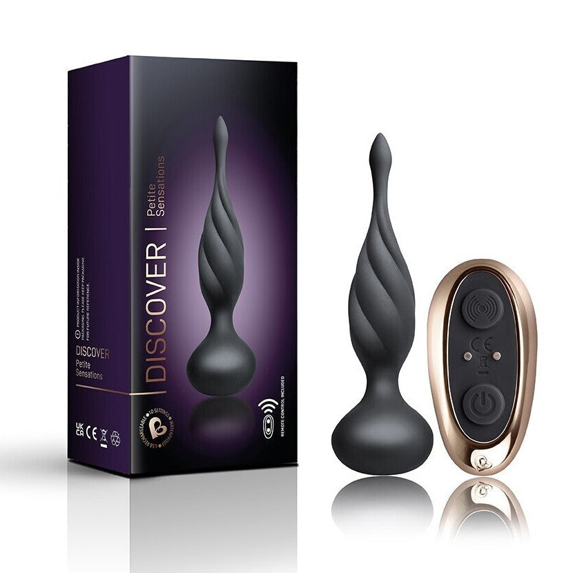 Rocks Off Petite Sensations Discover Remote Control Vibrating Butt Plug