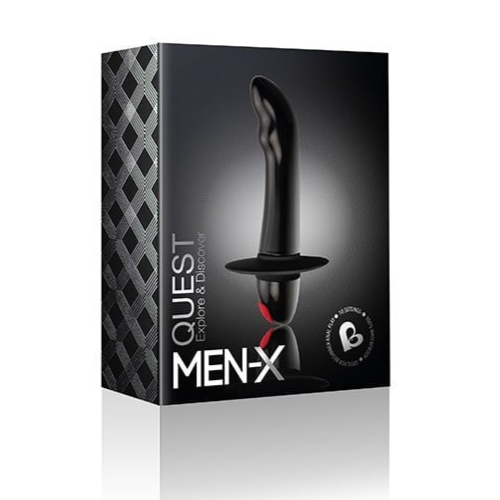 Rocks Off Men-X Quest Prostate Bullet Massager Anal Butt Plug Vibrator P-Spot 10 Speed
