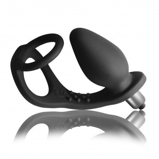 Rocks Off RO-Zen Vibrating Anal Butt Plug Cock Ring Waterproof Prostate Massager
