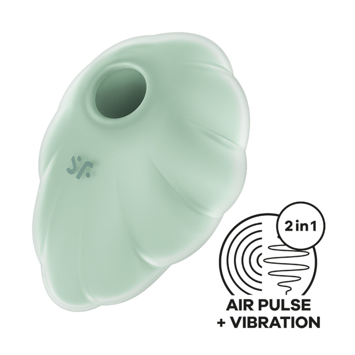 Satisfyer Cloud Dancer Mint Clitoral Air Pulse Vibrator Silicone Multispeed Vibe