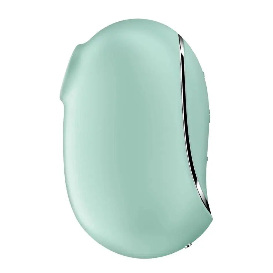 Satisfyer Pro To Go 2 Mint Double Air Pulse Clitoral Vibrator Silicone Waterproof Massager