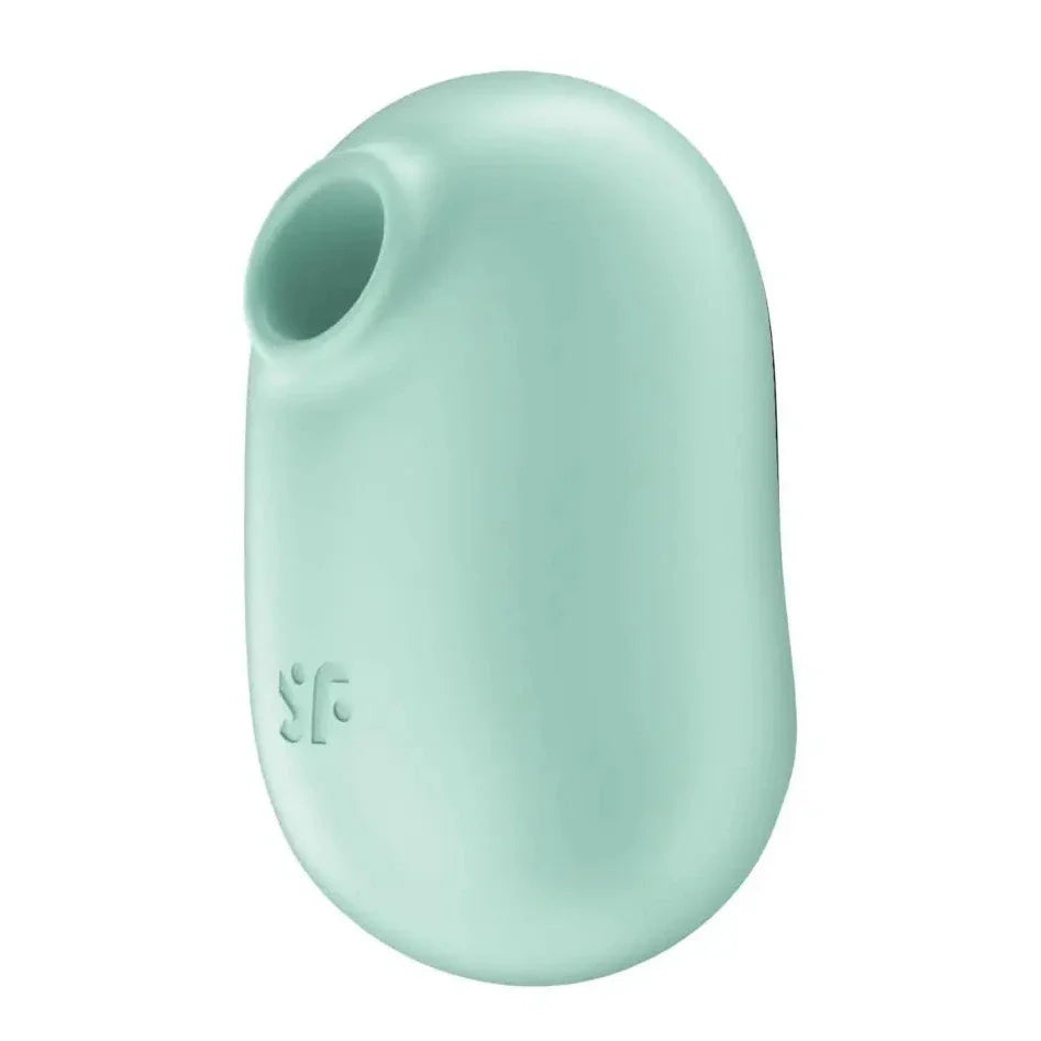 Satisfyer Pro To Go 2 Mint Double Air Pulse Clitoral Vibrator Silicone Waterproof Massager