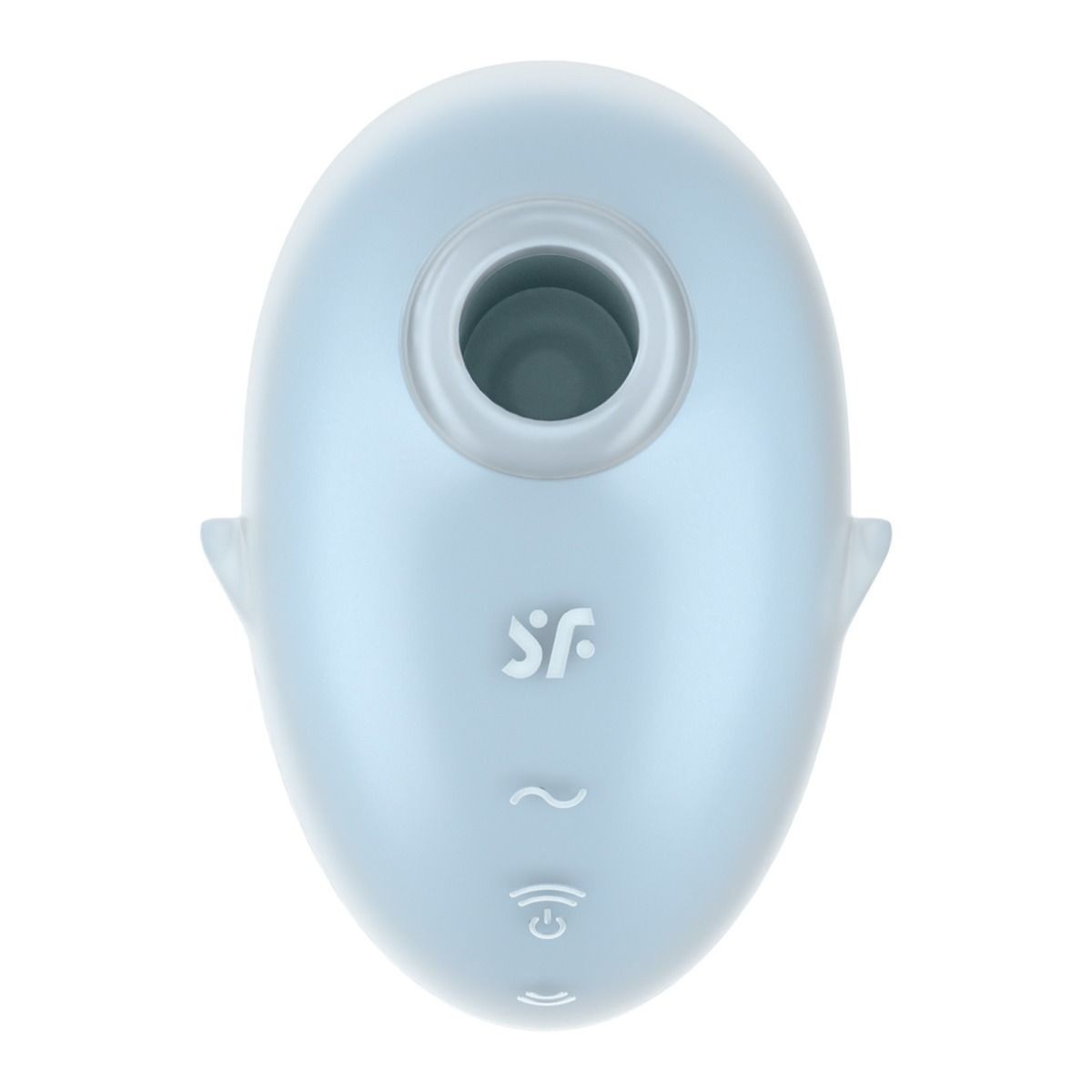 Satisfyer Cutie Ghost Double Air Pulse Clitoral Vibrator Silicone Waterproof Massager