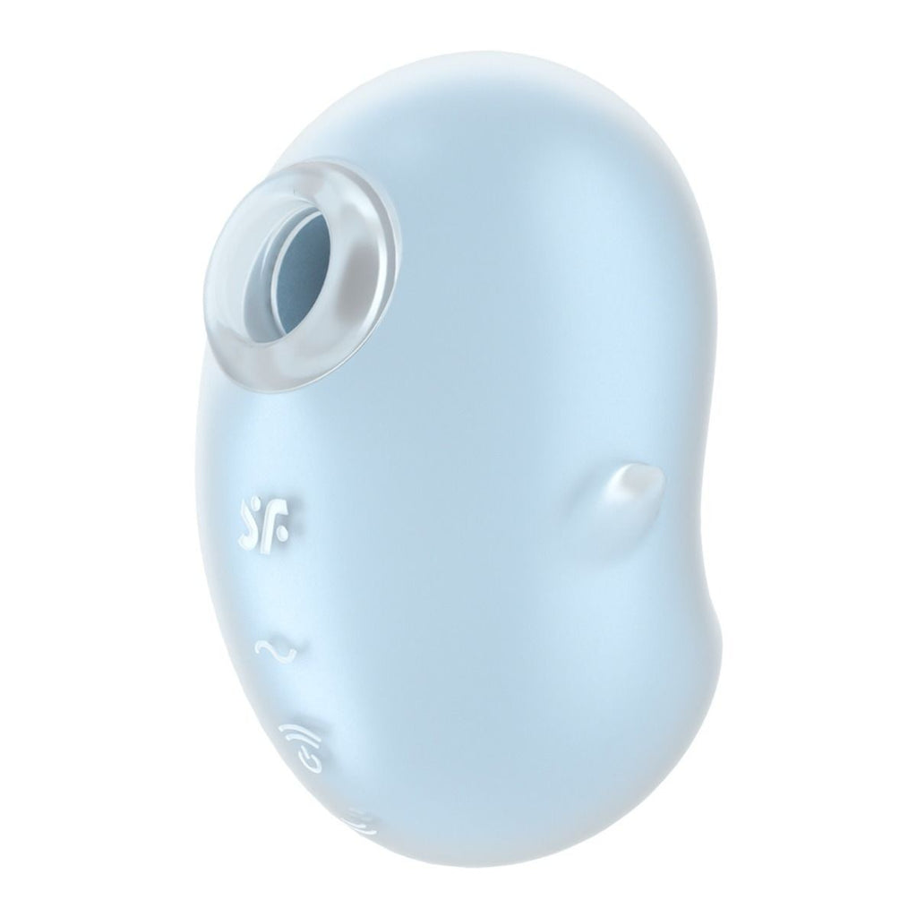 Satisfyer Cutie Ghost Double Air Pulse Clitoral Vibrator Silicone Waterproof Massager