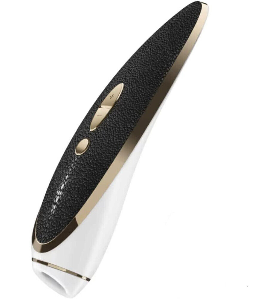Satisfyer Pro Luxury Haute Couture Vibrator Silicone Leather Clitoral Massager