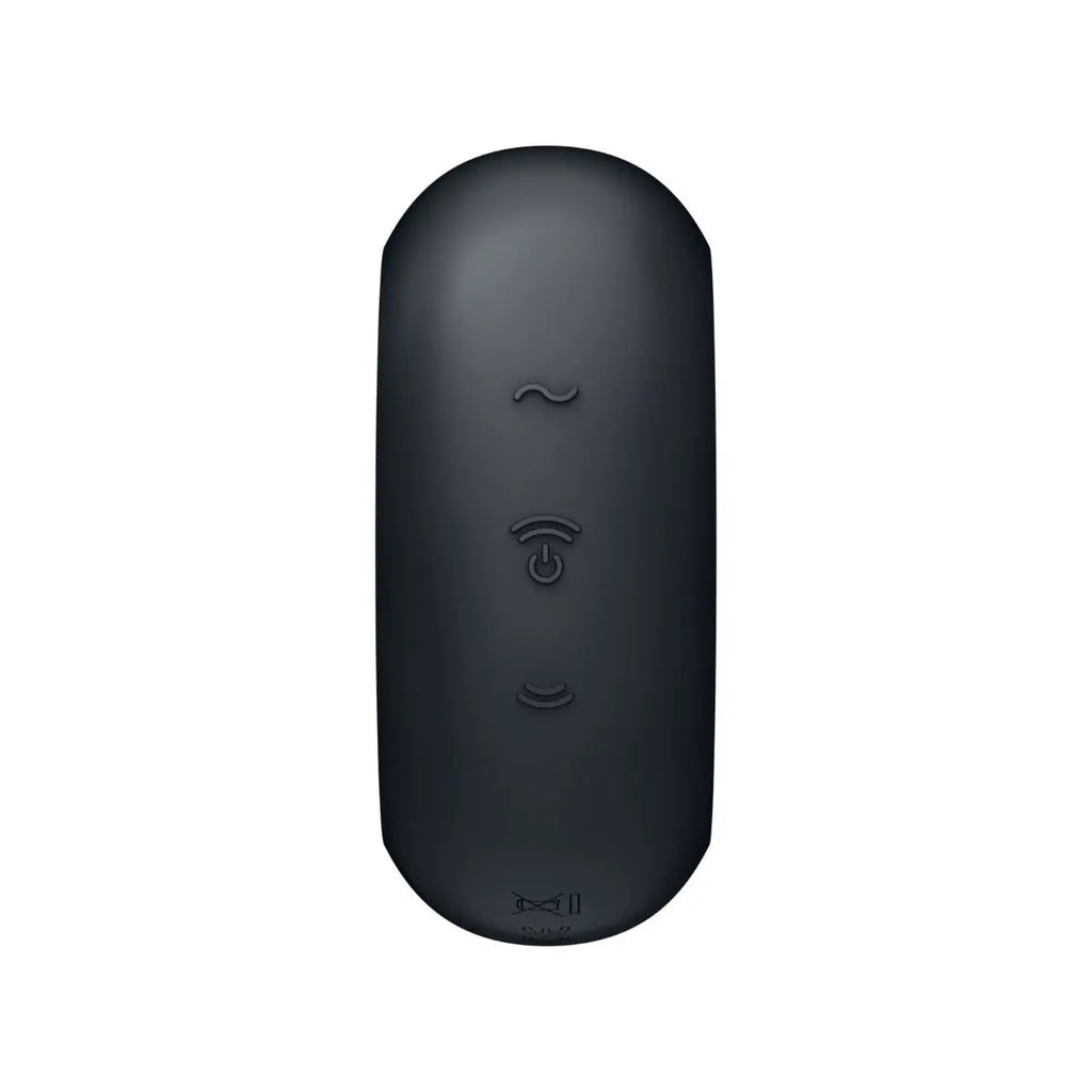 Satisfyer Pro To Go 3 Air Pulse Stimulator Silicone Clitoral Waterproof Rechargeable Vibrator Black