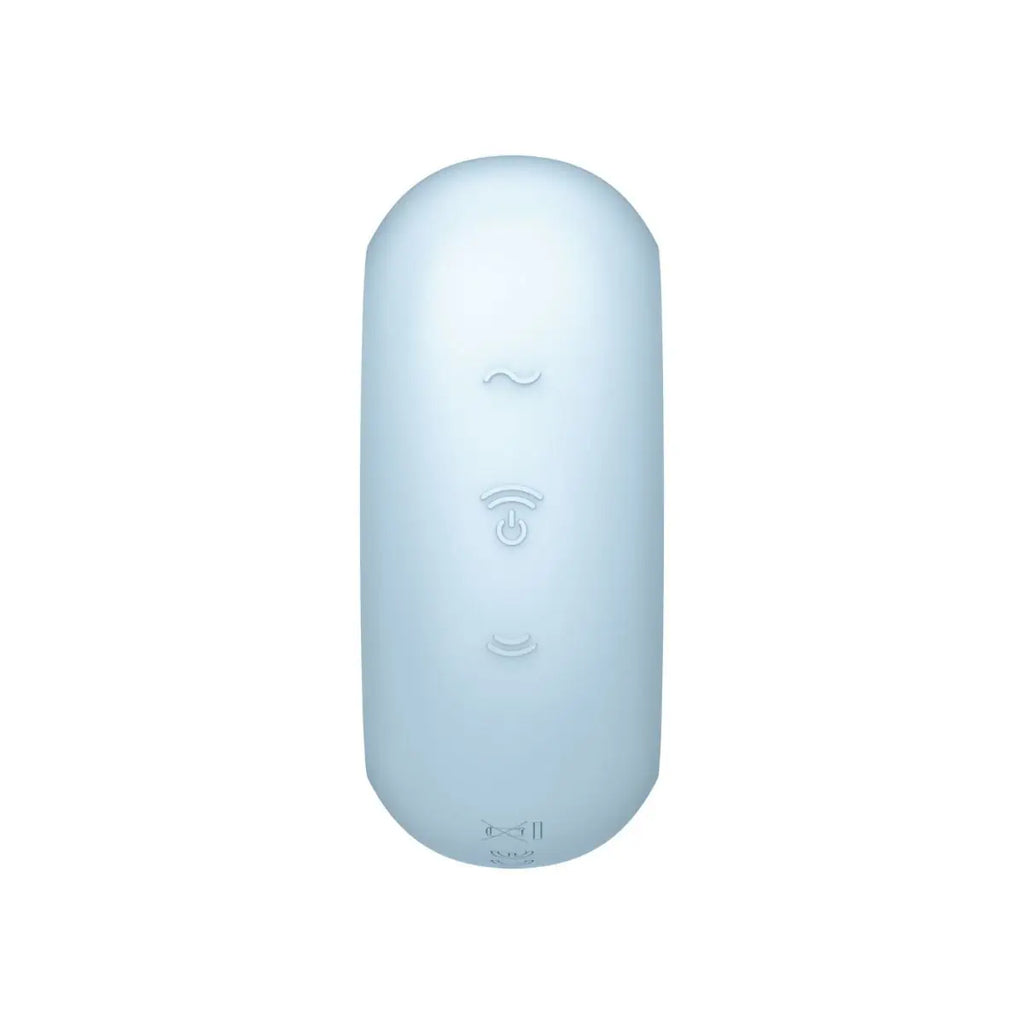 Satisfyer Pro To Go 3 Air Pulse Stimulator Silicone Clitoral Waterproof Rechargeable Vibrator Blue