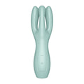 Satisfyer Threesome 3 Mint Lay-On Clitoral Vibrator Silicone Waterproof Massager