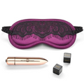 Secret Kisses Spice Things Up Set Blindfold Mask Bullet Vibrator Sexy Dice Game