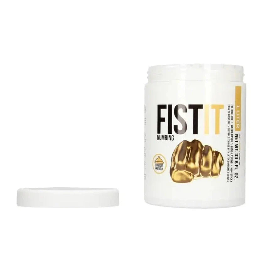Shots Toys Fist It Numbing Gel Water Based Anal Lubricant 1 Litre