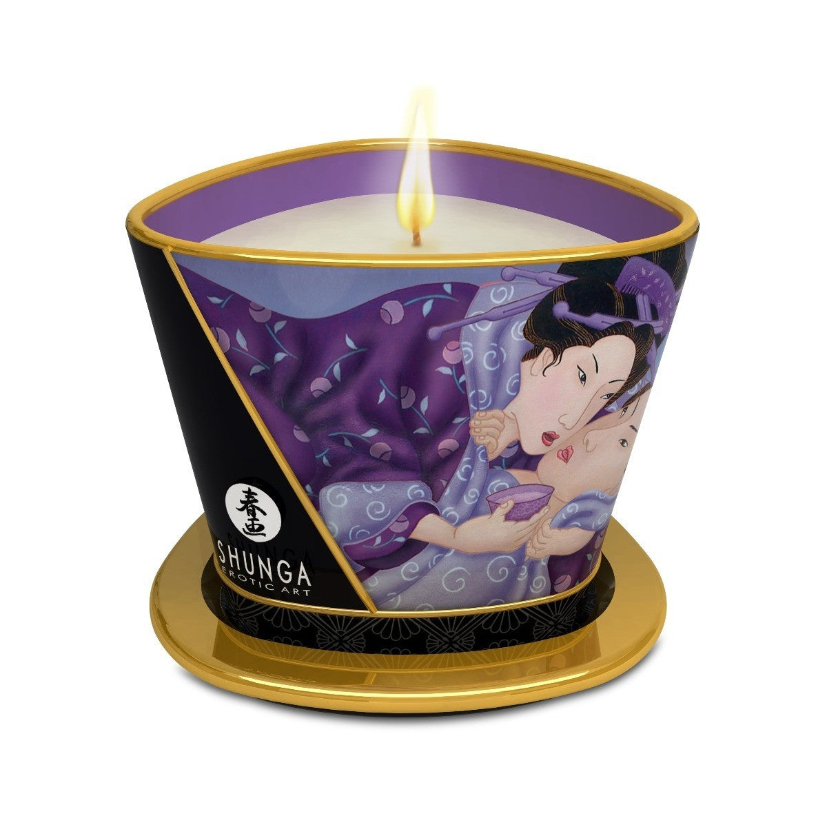 Shunga Sensual Erotic Massage Warm Oil Candle 100% Natural Vegan Scented 170ml