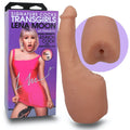 Signature Cocks Transgirl Lena Moon 4.5 Inch Dildo with Penetrable Ass Masturbator