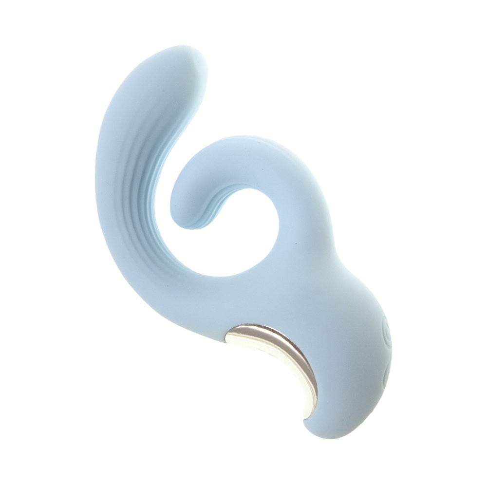 Sky Cumulus Swirl G-Spot Vibrator Silicone 10 Function Dual Motor Massager Vibe