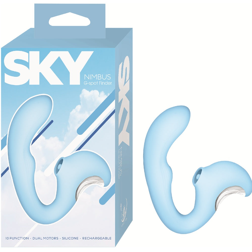 Sky Nimbus G-Spot Finder Clit Prostate Vibrator Silicone 10 Function Massager