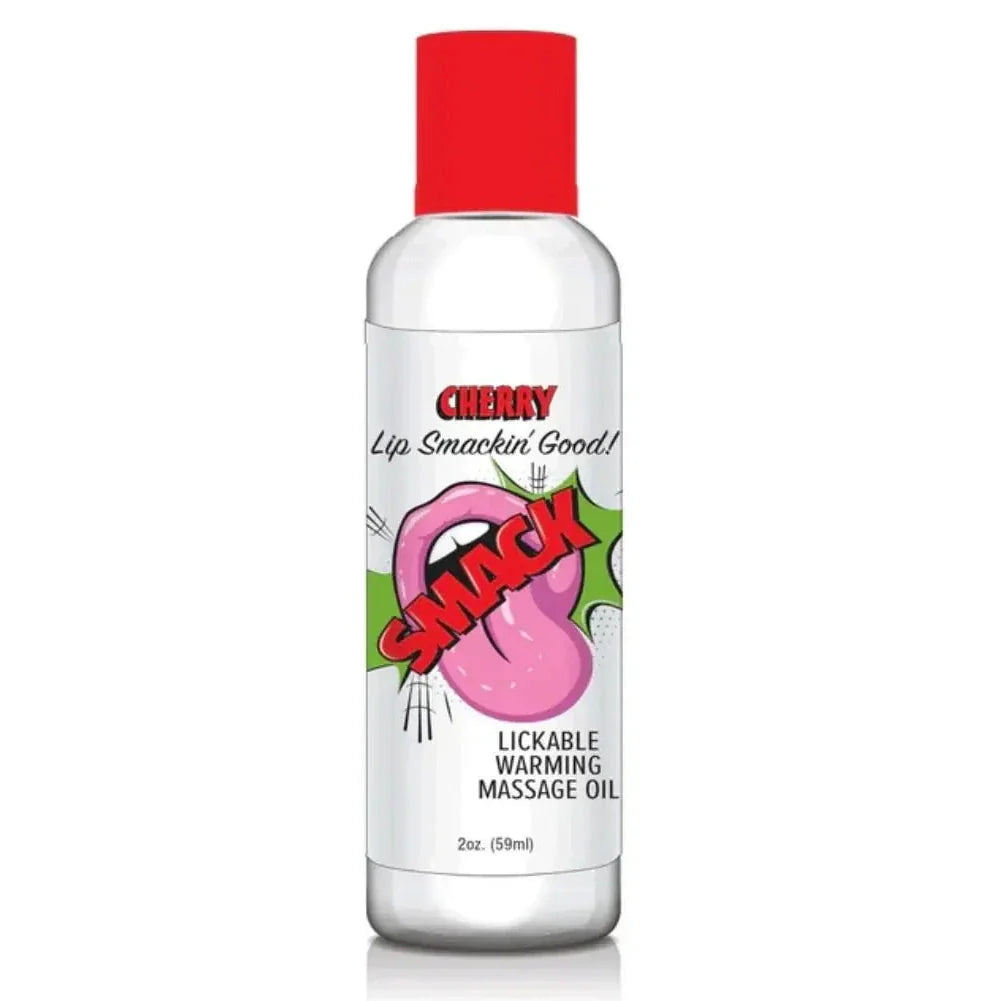 Smack Warming & Lickable Flavoured Couples Massage Oil 59ml