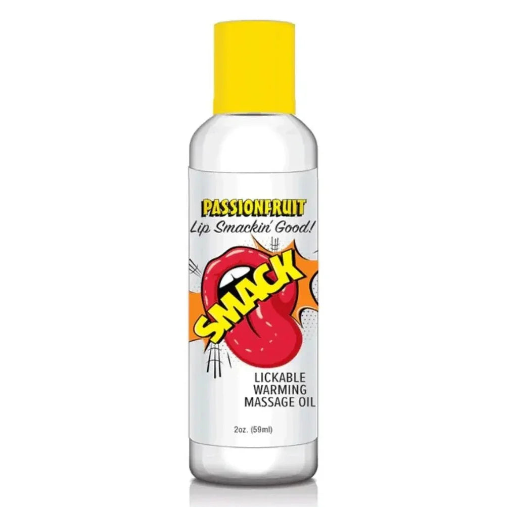 Smack Warming & Lickable Flavoured Couples Massage Oil 59ml