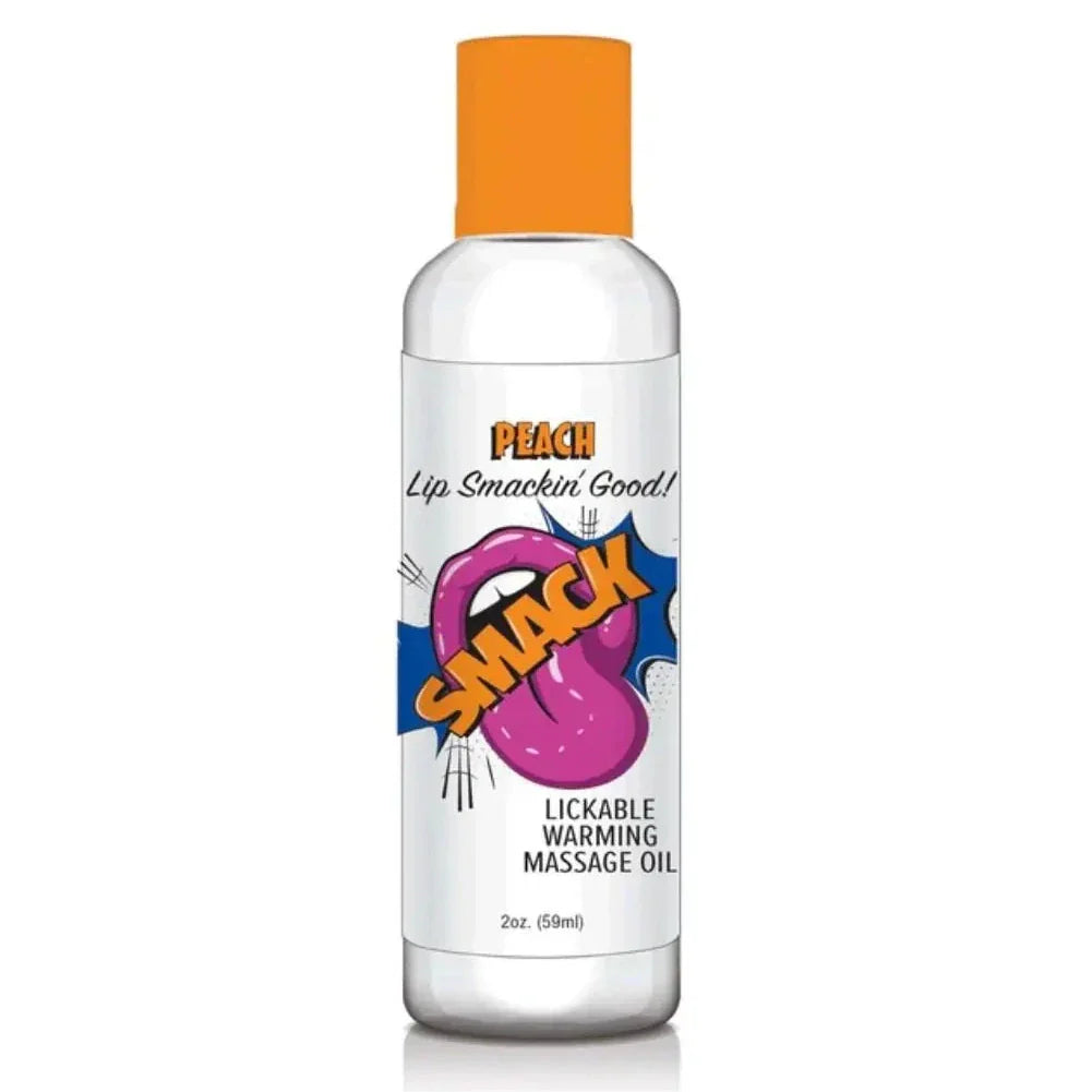Smack Warming & Lickable Flavoured Couples Massage Oil 59ml
