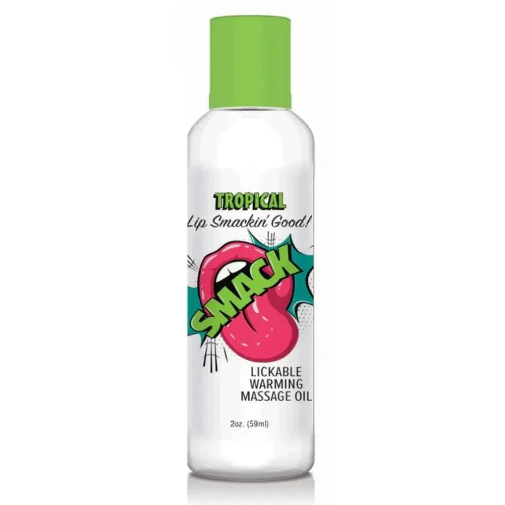 Smack Warming & Lickable Flavoured Couples Massage Oil 59ml
