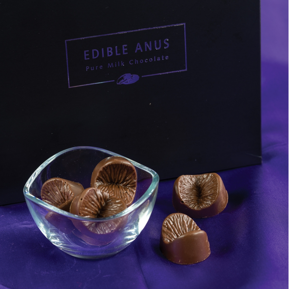 Spencer & Fleetwood  Edible Anus Milk Chocolate Novelty Gift