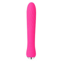 Svakom Anya Powerful Warming Clit G-Spot Vibrator Pink Ribbed Rechargeable Wand