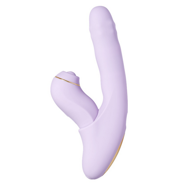 Svakom Duoglow 2 in 1 Clit G-Spot Thrusting Heating Pulse Vibrator App Control