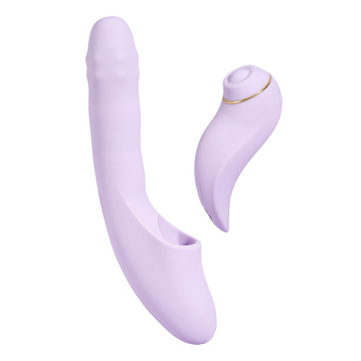 Svakom Duoglow 2 in 1 Clit G-Spot Thrusting Heating Pulse Vibrator App Control
