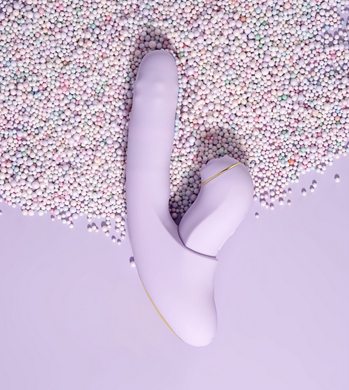 Svakom Duoglow 2 in 1 Clit G-Spot Thrusting Heating Pulse Vibrator App Control