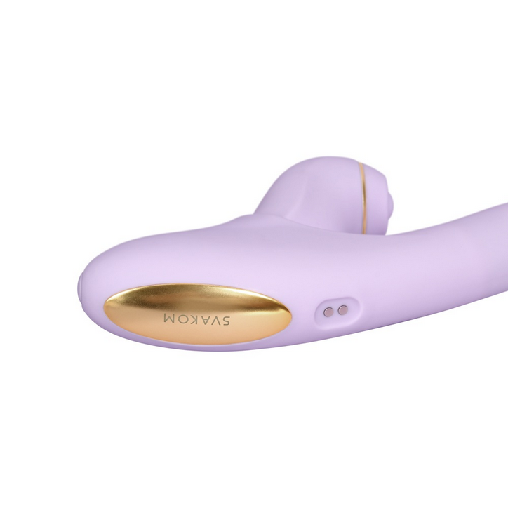 Svakom Duoglow 2 in 1 Clit G-Spot Thrusting Heating Pulse Vibrator App Control