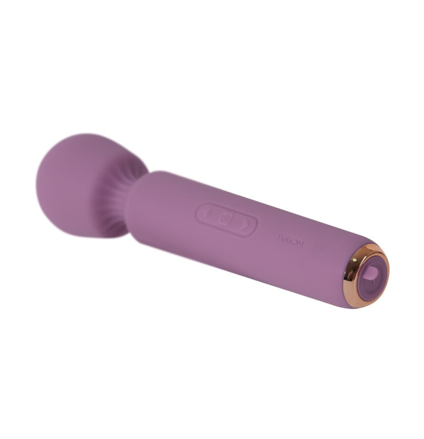 Svakom Mini Emma Neo App Controlled Rechargeable Wand Vibrator Silicone Massager