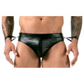 Svenjoyment Mens Bondage Jock Briefs With Arm Restraints Small - Extra Large