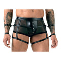 Svenjoyment Powernet Mens Bondage Pants With Arm Restraints Small - Extra Large