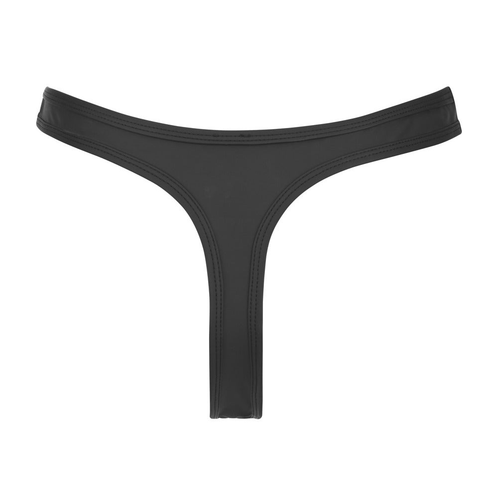 Svenjoyment Showmaster String Open-Front Mens Thong Black Small -  Extra Large