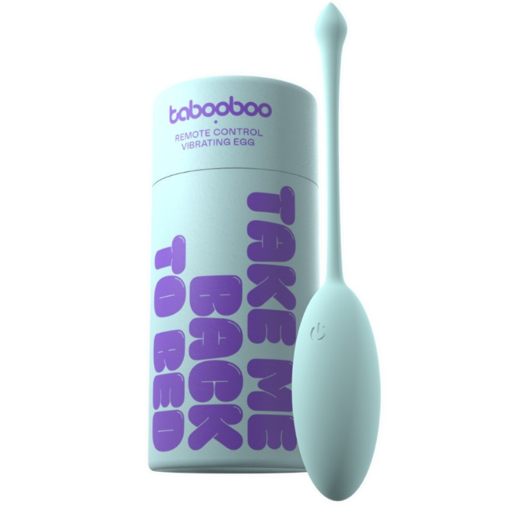 Tabooboo Take Me Back To Bed Remote Vibrating Love Egg 10 Speed Waterproof