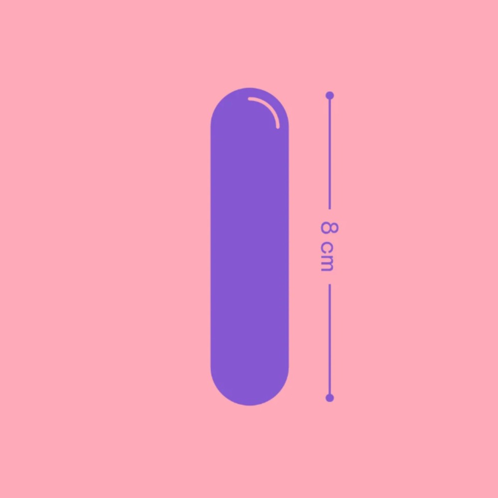 Tabooboo The Lunch Break Bullet Vibe Clitoral Vibrator 10 Speed Waterproof