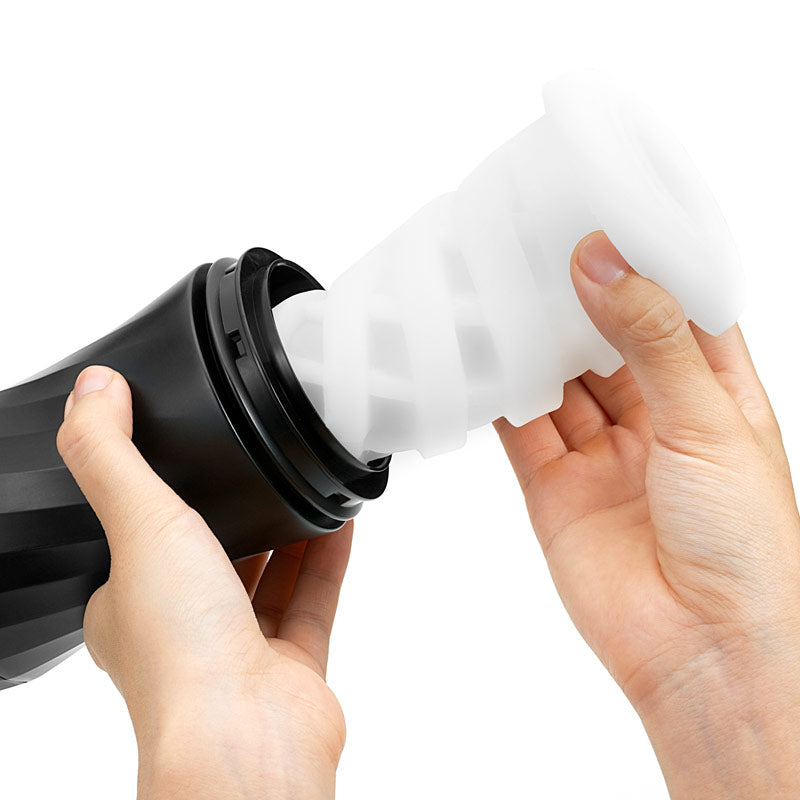 Tenga Air Tech Twist Ripple Reusable Suction Male Masturbator Vacuum Stroker