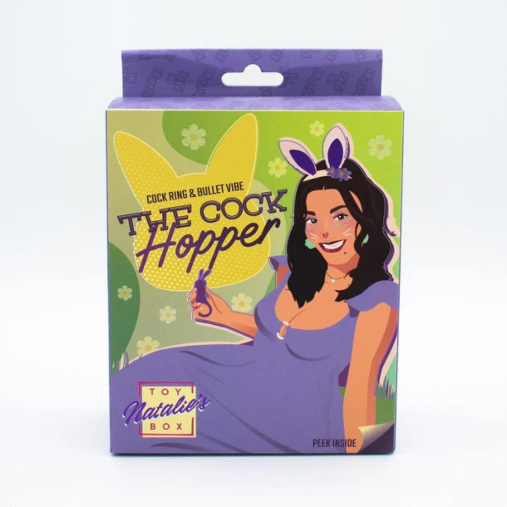 The Cock Hopper Cock Ring & Bullet Vibrator Couples Sex Toy Vibe Waterproof