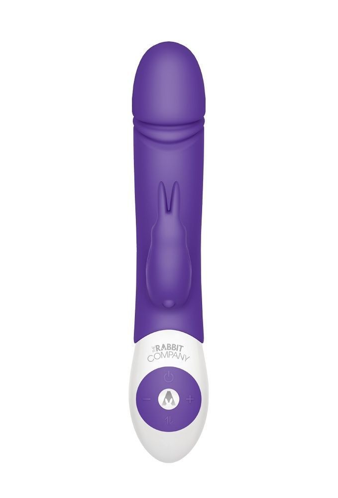 The Rabbit Company Thrusting Vibrator Clitoral G-Spot Silicone Sex Massage Wand