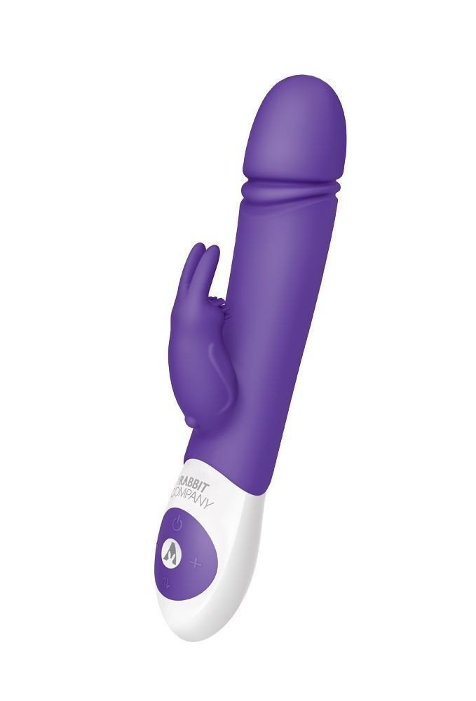 The Rabbit Company Thrusting Vibrator Clitoral G-Spot Silicone Sex Massage Wand