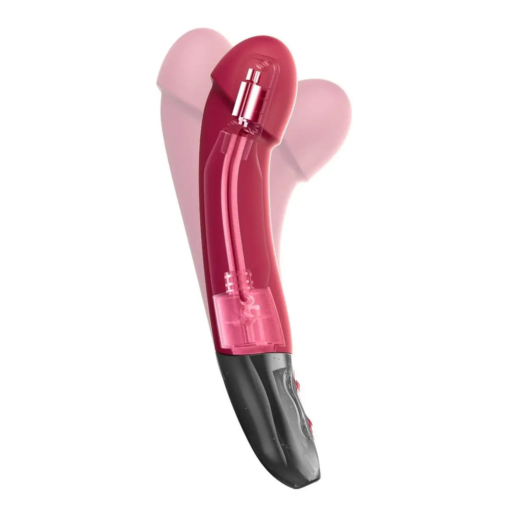 Titanz Bendable Silicone G-Spot Prostate Vibrator USB Rechargeable Pink Massager