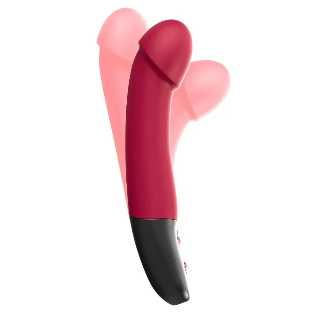 Titanz Bendable Silicone G-Spot Prostate Vibrator USB Rechargeable Pink Massager