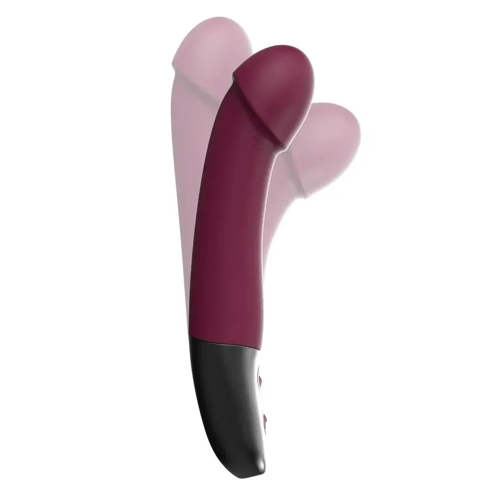 Titanz Bendable Silicone G-Spot Prostate Vibrator USB Rechargeable Purple Massager