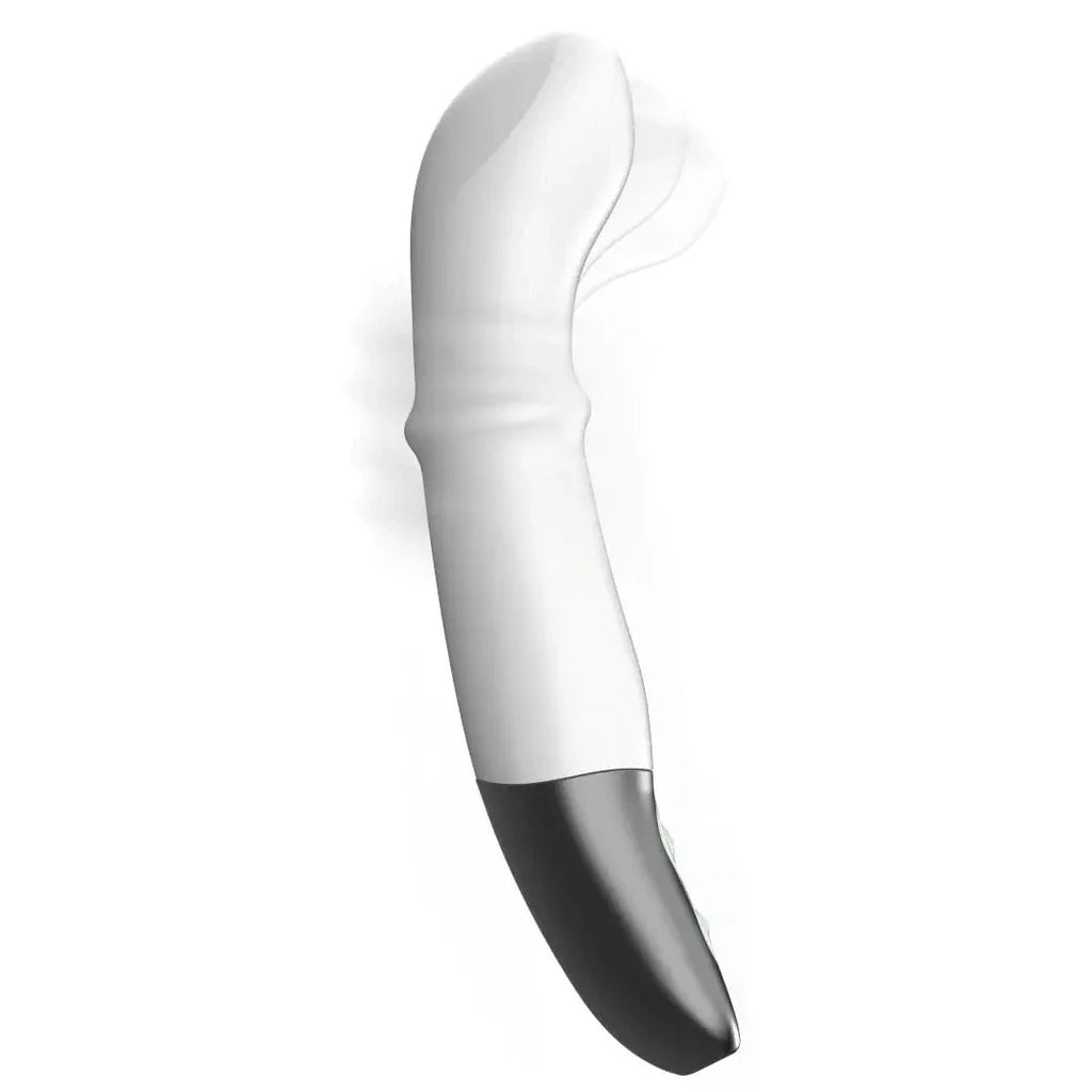 Titanz Come Hither Motion Rechargeable G-Spot Prostate Silicone Vibrator White