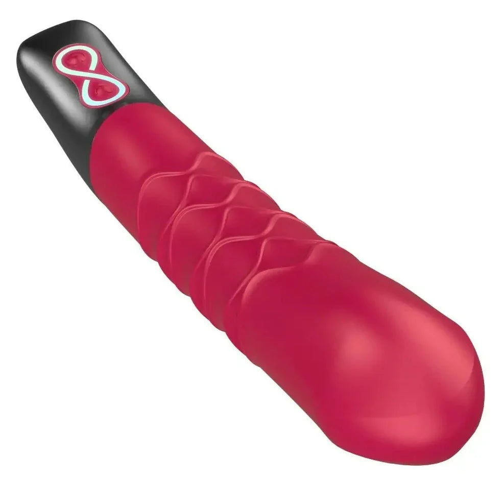 Titanz Thrusting Silicone G-Spot Anal Prostate Vibrator USB Rechargeable Massager Pink