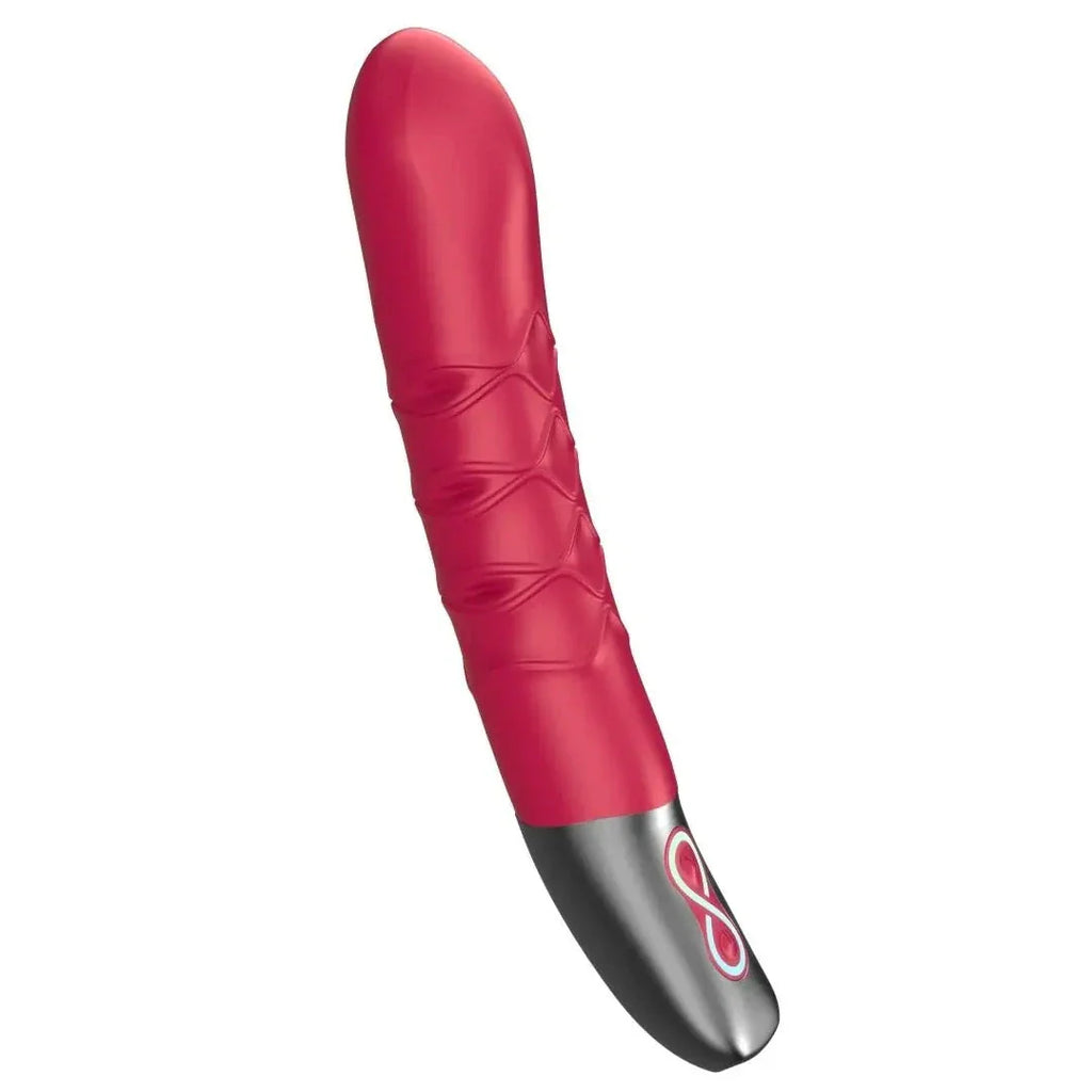Titanz Thrusting Silicone G-Spot Anal Prostate Vibrator USB Rechargeable Massager Pink