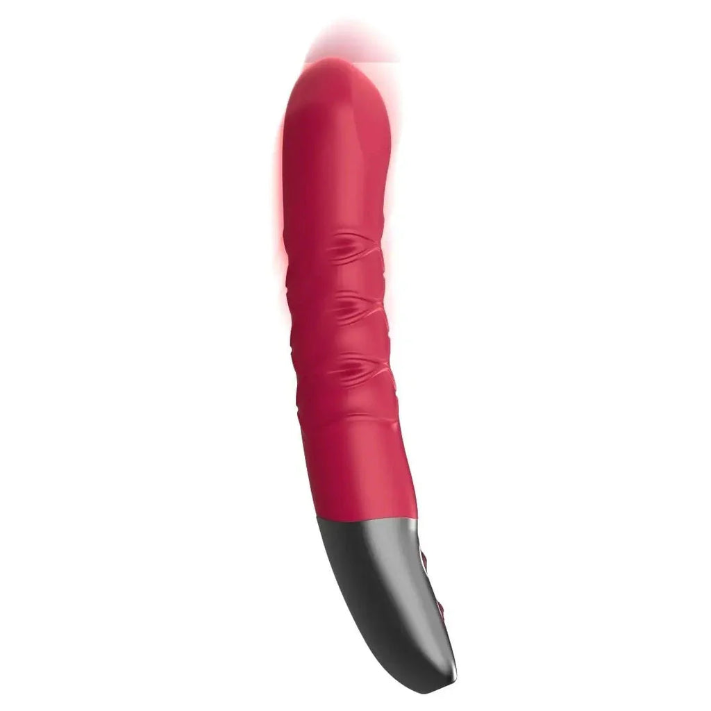 Titanz Thrusting Silicone G-Spot Anal Prostate Vibrator USB Rechargeable Massager Pink