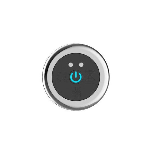 Toosh Remote Controlled Metal 10 Speed Vibrating Anal Butt Plug USB P-Spot BDSM